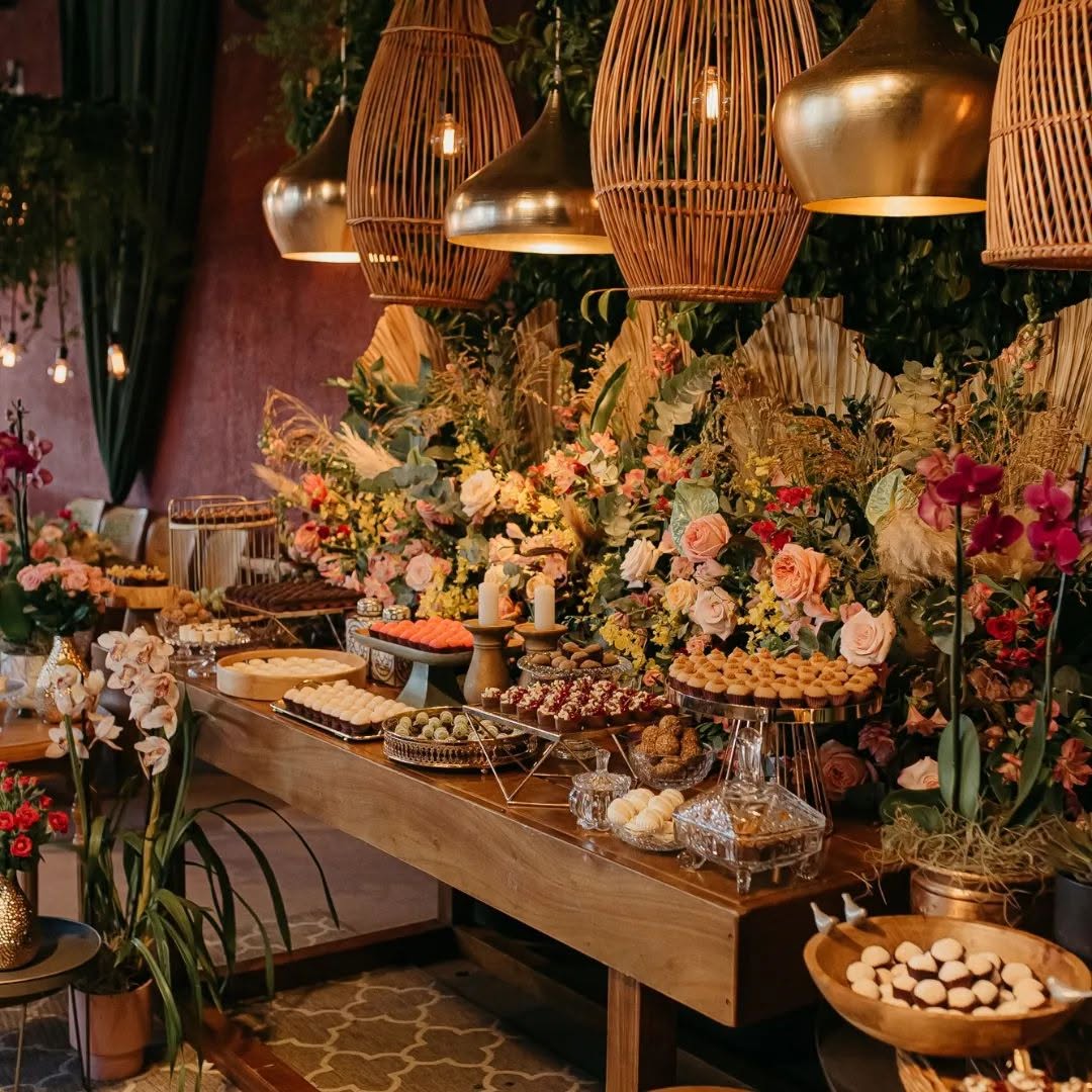 Mesa de doces de evento